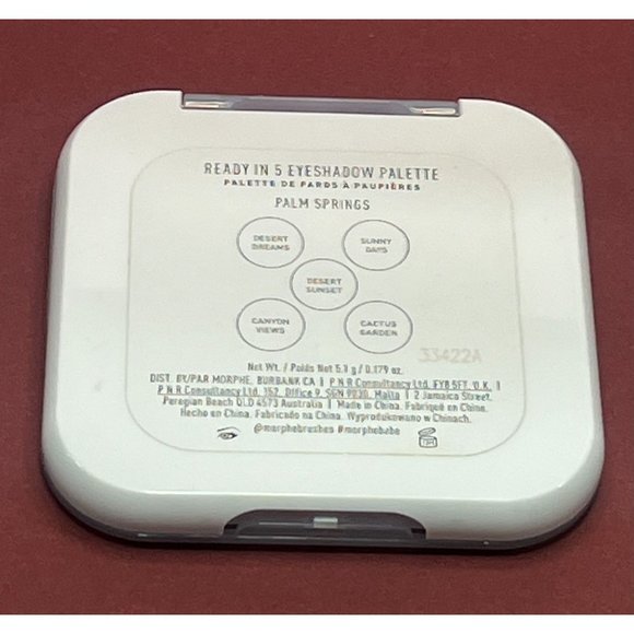 Morphe 2 - Ready In 5 Eyeshadow Palette - Palm Springs - Picture 6 of 10